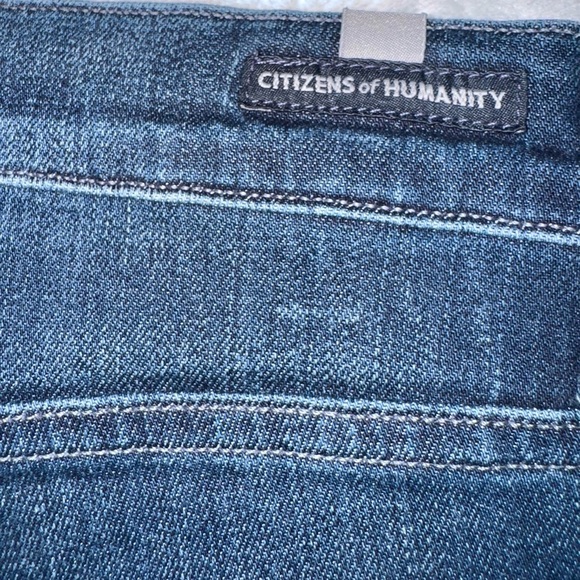 Citizens of Humanity High Rise Straight Leg Jeans size 28 - Picture 3 of 6